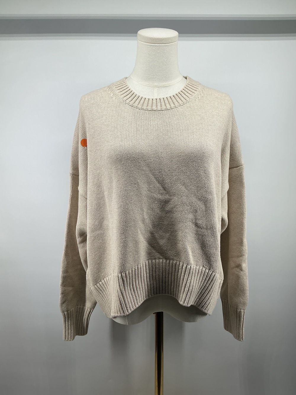 100% Organic Cotton Boyfriend Crew Sweater